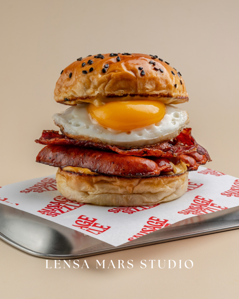EGG BURGER SUNNY SIDE UP